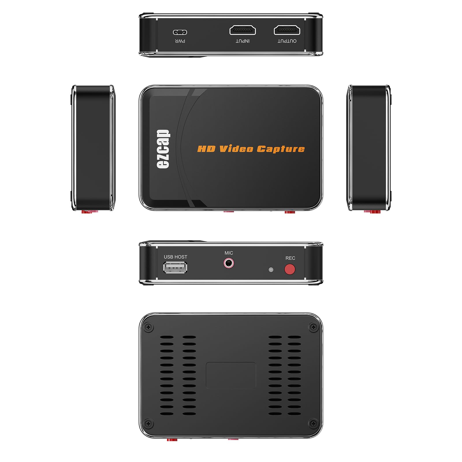 docooler 280h-D pudełko do przechwytywania wideo 1080P h-D pudełko do nagrywania konwerter audio-wideo obsługa h-D IN & OUT MIC IN Plug and Play dla DVD Box komputerowej konsoli do gier