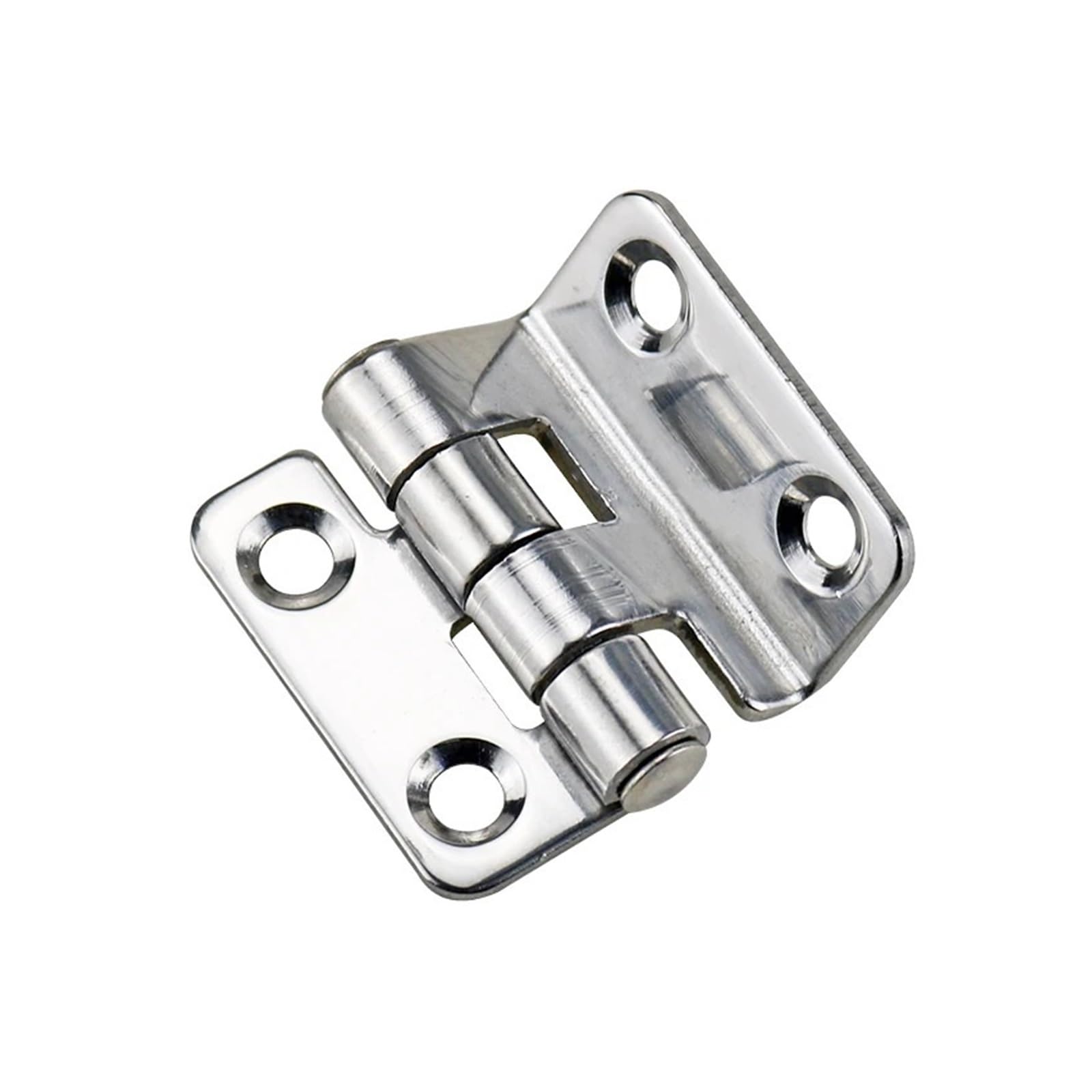 CLEUFWKO 304 Stainless Steel Right Angle Bend Hinge For Industrial Instrumentation Cabinet Door Hinges