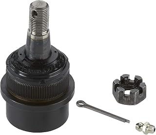 MOOG K3134T Premium Front Upper Ball Joint for Jeep Wrangler, Dodge Ram - Heat-Treated, Greasable, Durable Suspension Repair