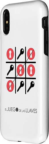 Miniatura 8 de iPhone XS Max El Juego de las Llaves - Funda Blanco