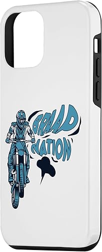 Miniatura 2 de Funda para iPhone 12 mini Braap Nation Motorcycle Racing Supermoto Riders Motocross