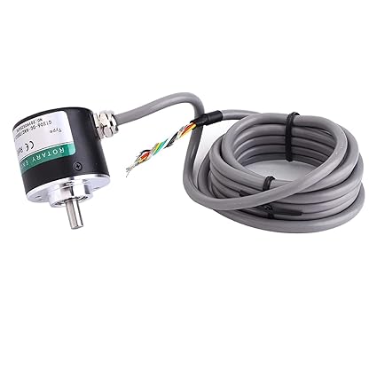 General-Purpose Encoder, Long Life Incremental Encoder, Anti - Interference Compact Waterproof Flexible for Work Environments Office Automation