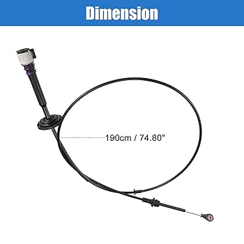 X AUTOHAUX Automatic Transmission Gear Shift Cable No