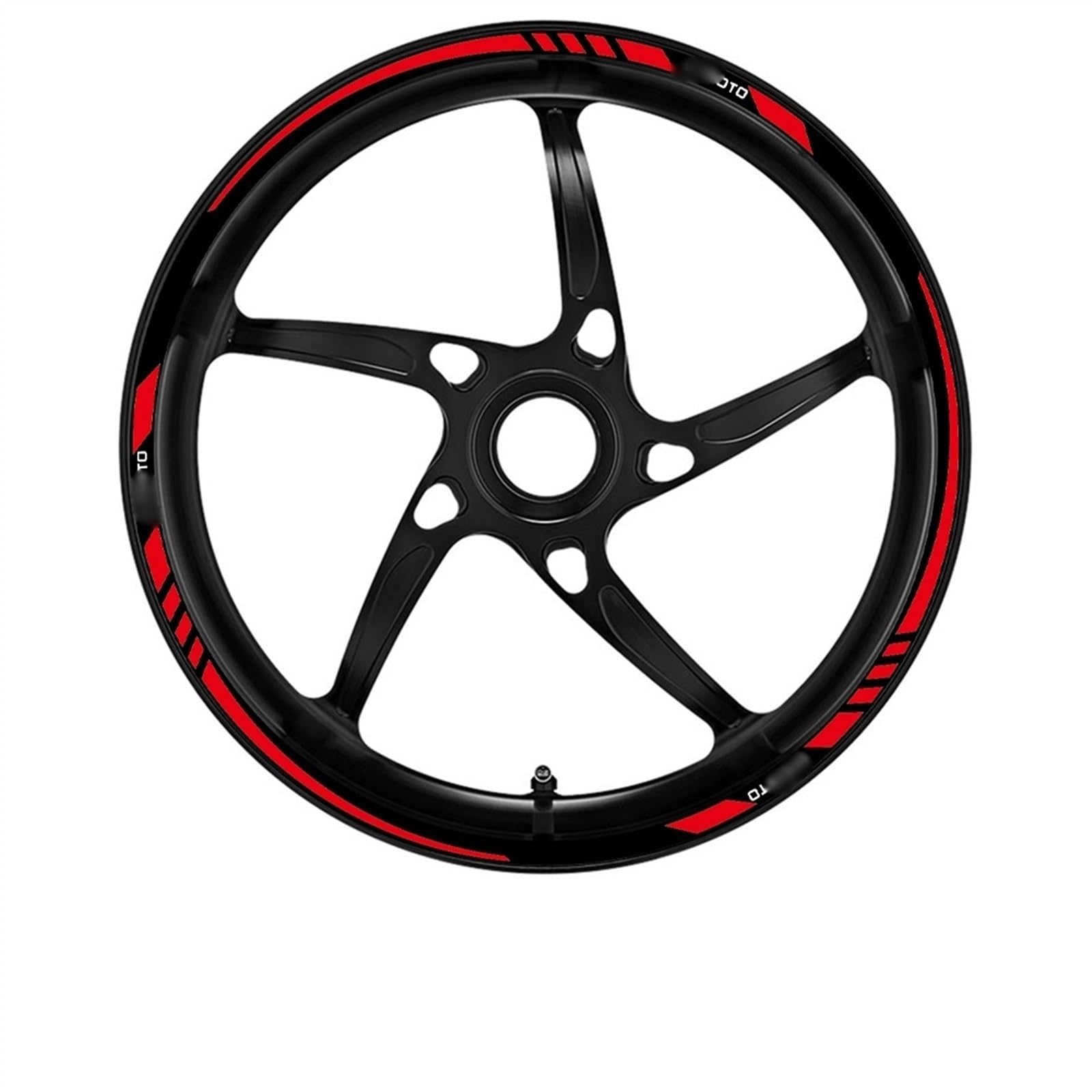 Motorcycle Wheel Sticker Rim Decal Stripe Tape for CFMoto 150NK 250SR 300NK 300SR 400NK 400GT 650NK 650GT 650MT(Color5)