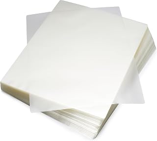 Amazon Basics Thermal Laminating Sheets 9x11.5 Inch 200-Pack 2.8mil - Clear Durable Protection for Documents Photos Recipes
