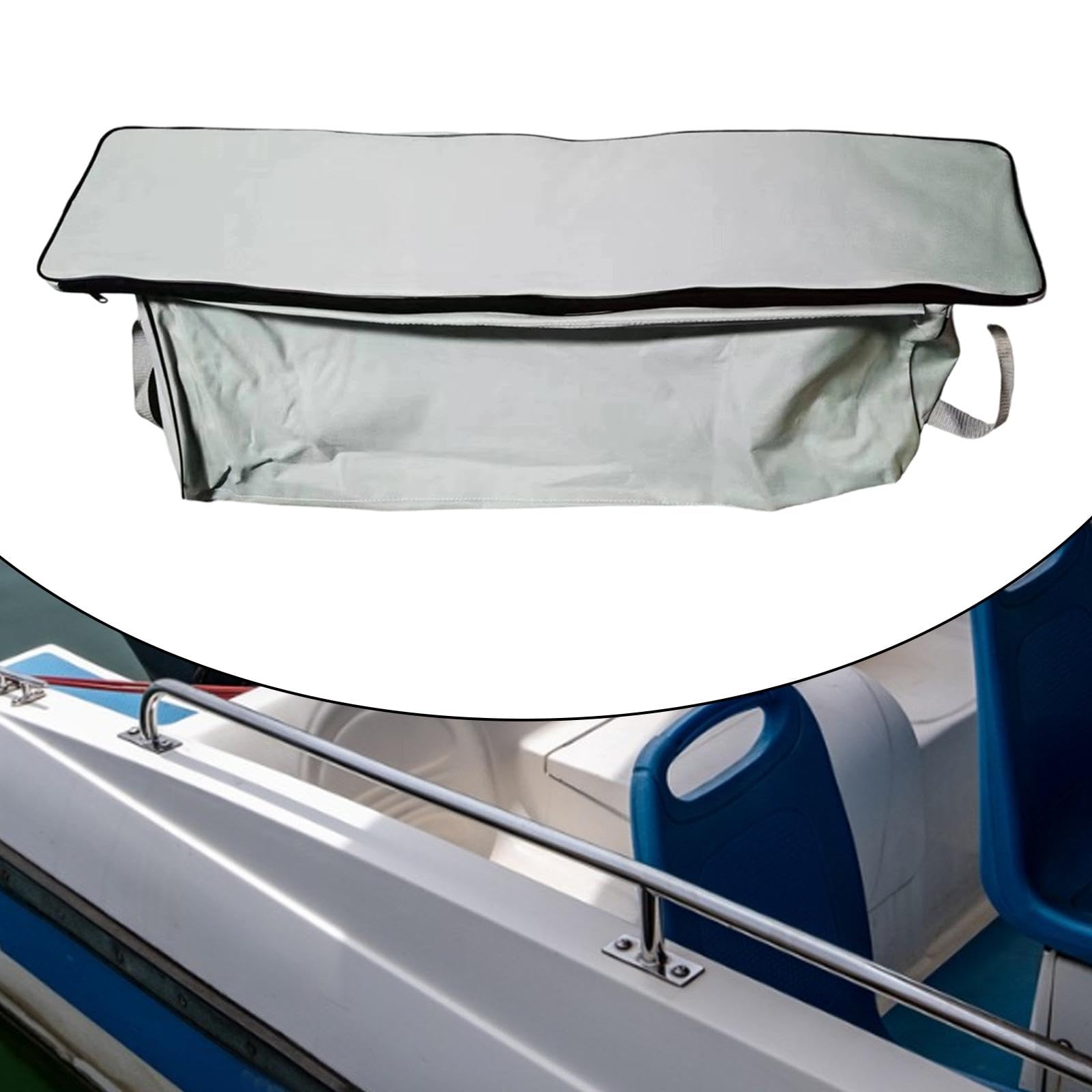 Bolsa de Almacenamiento para Asientos de Botes Inflables con Cojines, Portátil, Hecha de Oxford, Particularmente para Uso