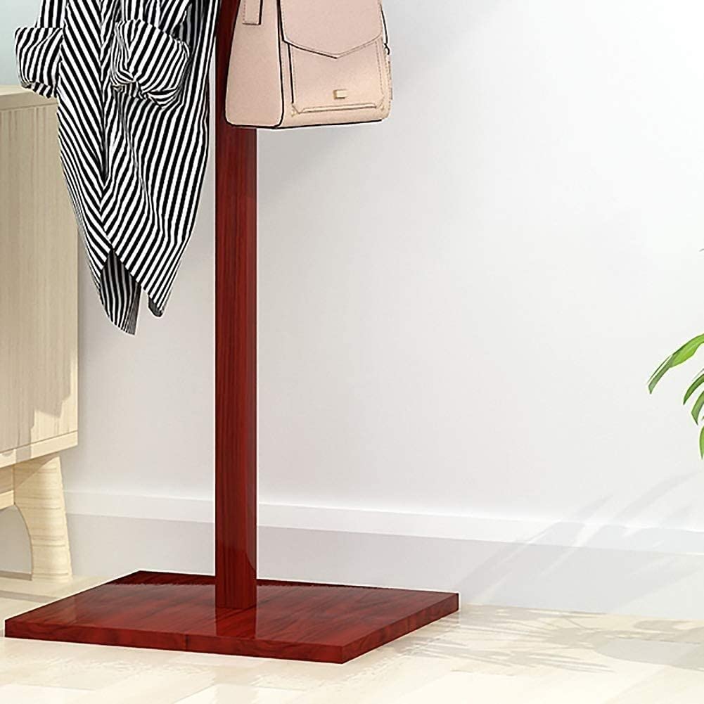 Porte-Manteau sur Pied en Bois Massif, Porte-Manteau, Porte-Chapeaux, Porte-Manteau ...