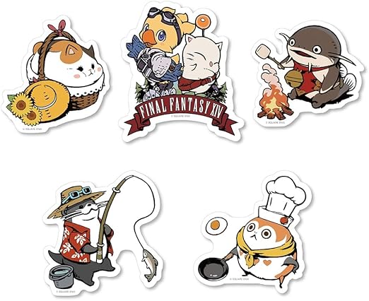 ファイナルファンタジーXIV アウトドアステッカーセット