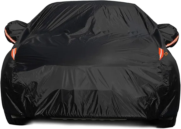 COLOR RAIN TIME Full Car Covers for Sedan, Car Cover Waterproof All Weather Windproof Dustproof UV Protection Scratch Resistant Indoor Outdoor Univers