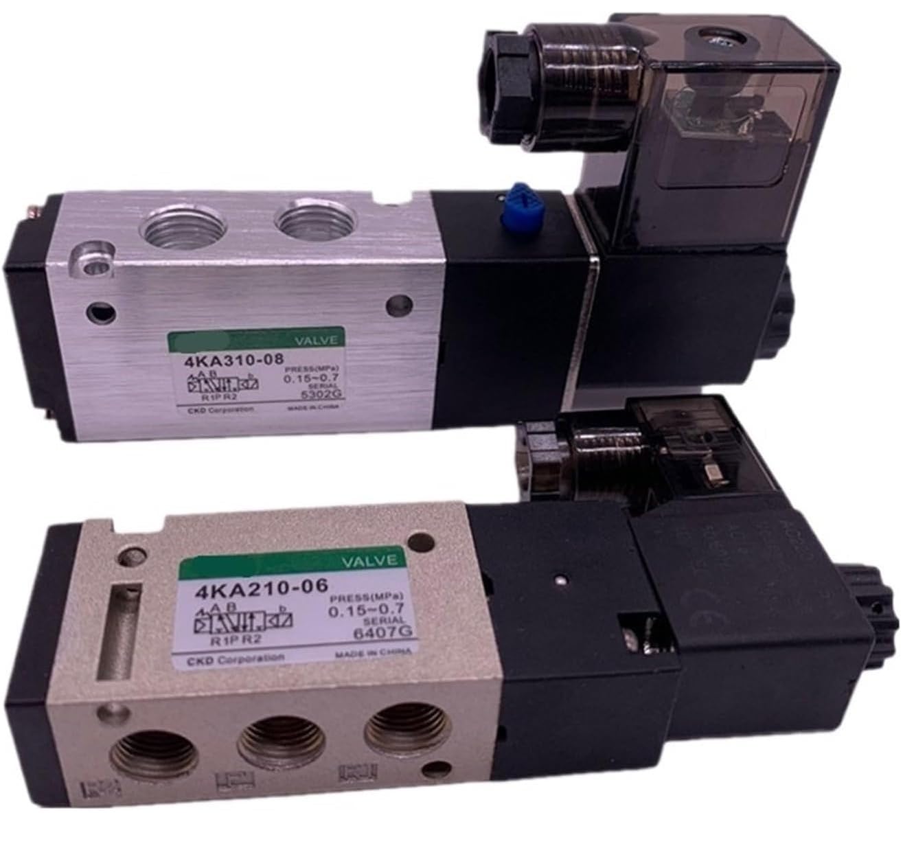 Electroválvula Neumática 4KA210-L 4KA220-L 4KA230-L 4KA240-L - Válvula de Control Industrial for Sistemas de Automatización(4KA210-L AC220V)