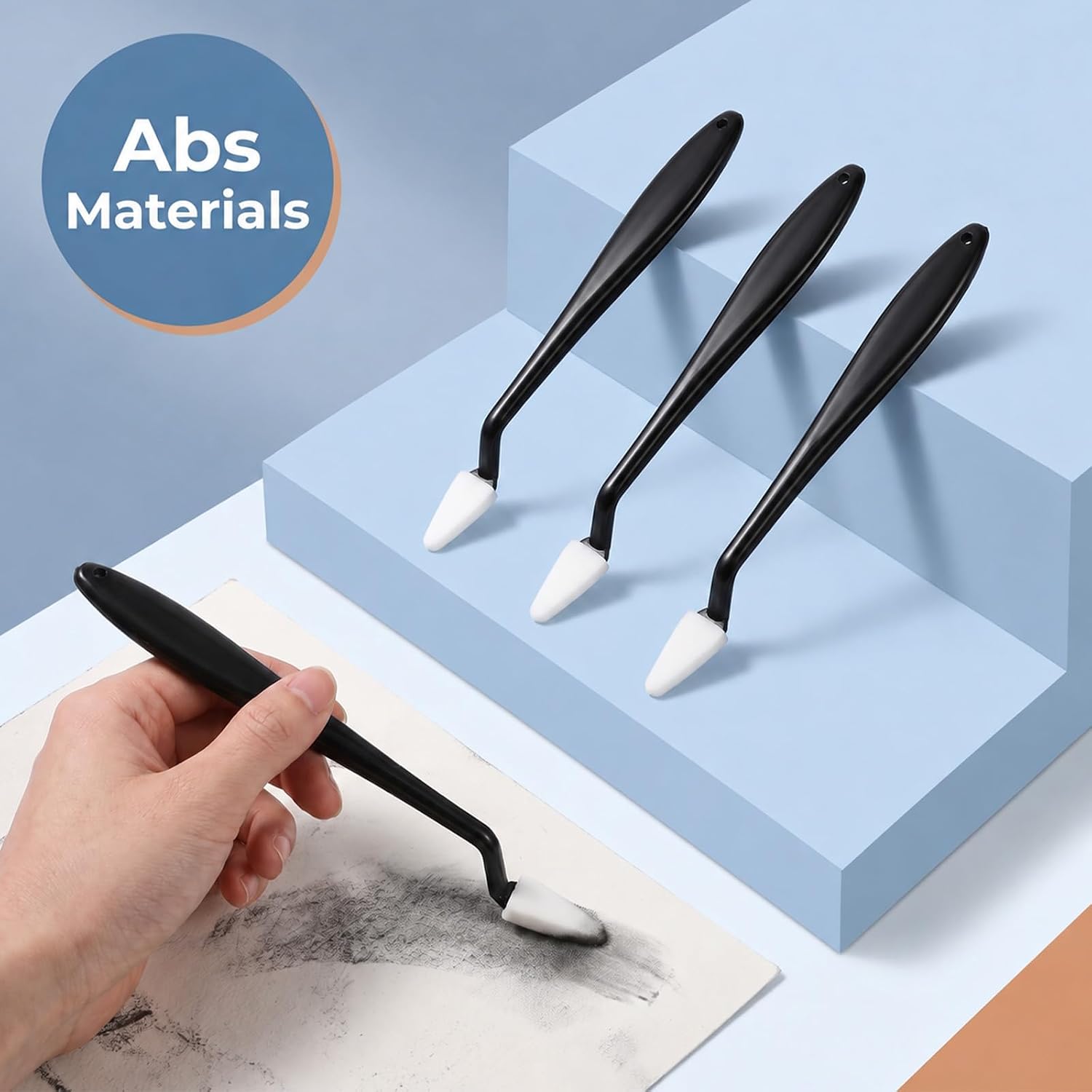Chsoejuf 84PCS Oil Pastel Blending Tools Paper Art Blender & Sponge Wipers