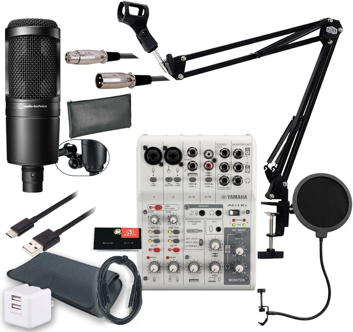 YAMAHA / AG06MK2 WHI