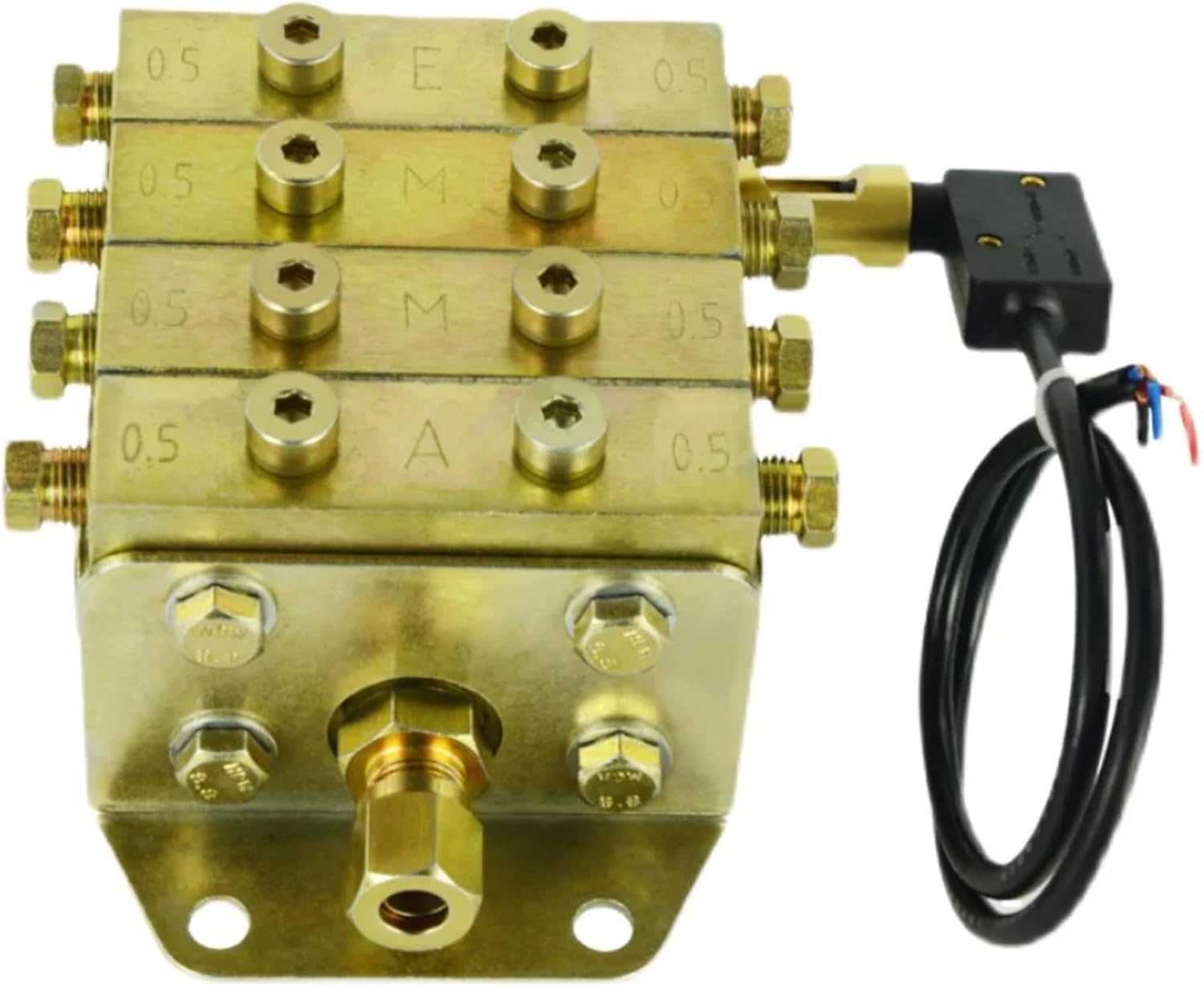 1pcs JPQ2 Type-1 Progressive Oil Separator Plate Drain(5pcs/Group 5-10outlet)