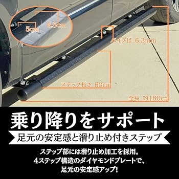 Amazon.co.jp: GI☆GEAR サイドステップ/サイドガード