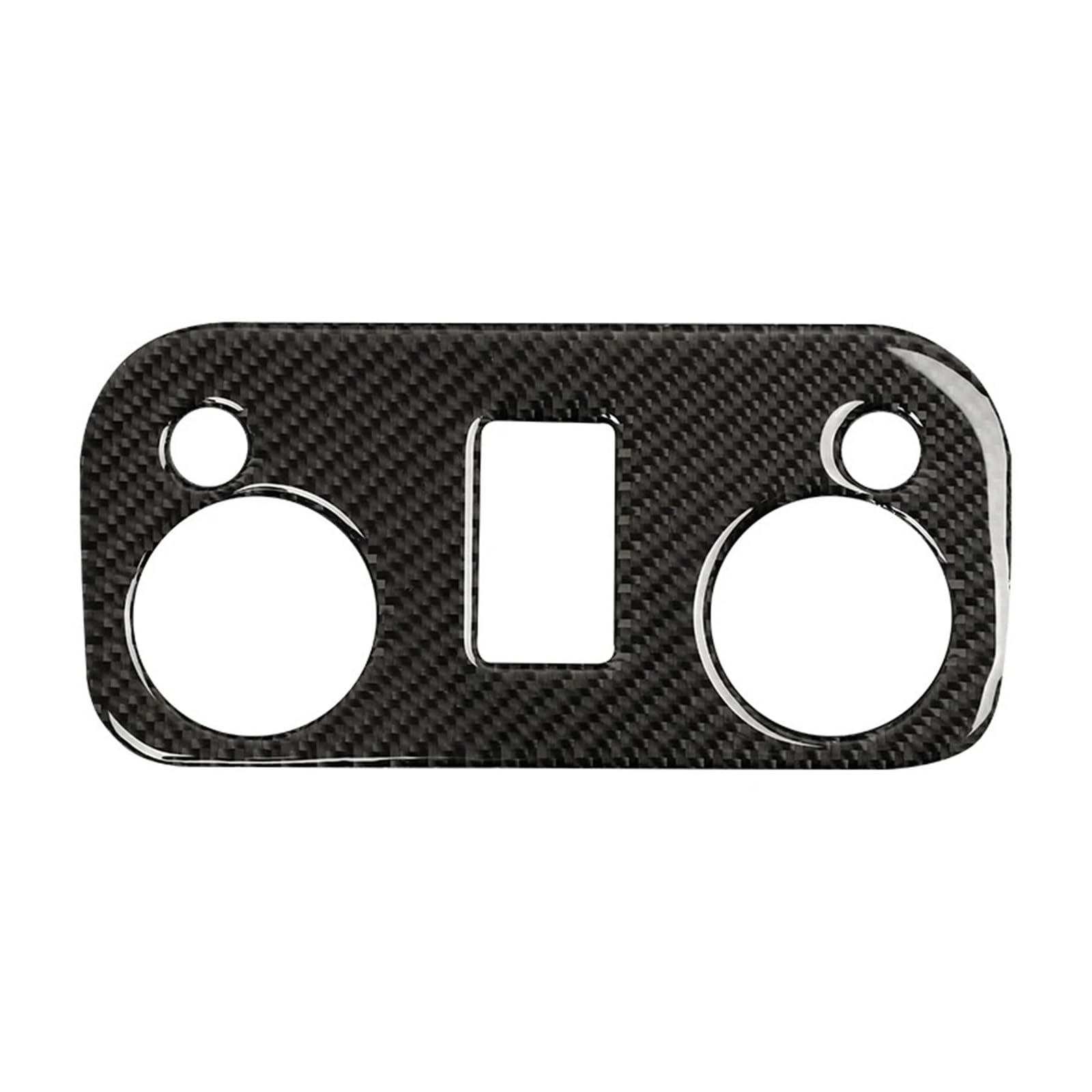 Car Interior Sticker for Mustang for GT 2015-2021 Accessories Interior Car Roof Reading Light Panel Sticker Cover Trim Frame(Black)