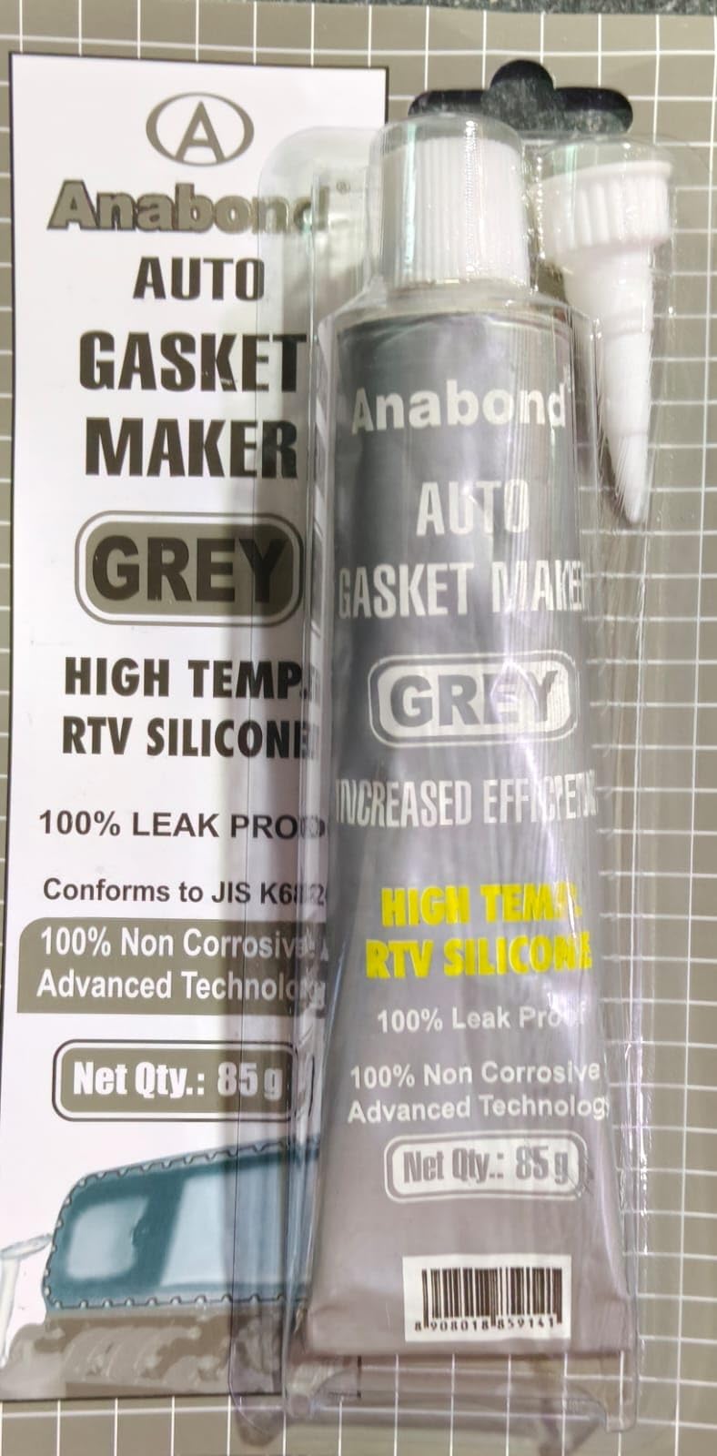 THARANI ENTERPRISES Anabond AN7125 Gasket Maker Blue - 85 GMS - High Temp. RTV Silicon| Automotive RTV Silicone Gasket Maker |Best for Flange Joint for Automobiles and Leack Proof Joints (Pack of 5)-image-12