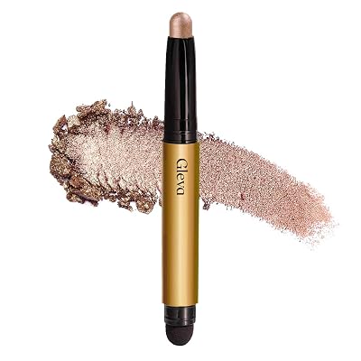 Gleva Eyeshadow Stick - Eyeshadow Pencil Waterproof Eyeshadow Stick - Crease-Proof Formula - Easy-to-Apply Buildable Col
