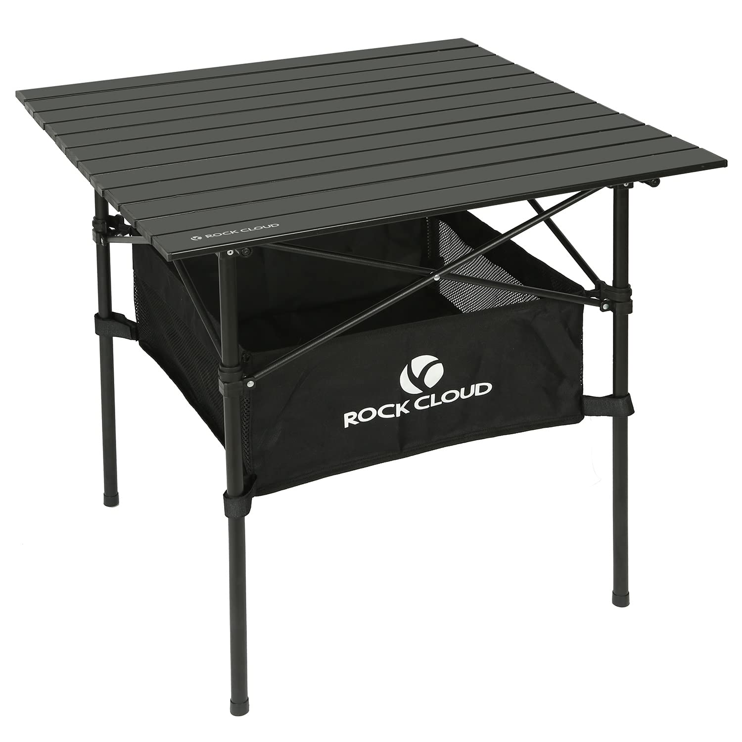 Rock Cloud キャンプテーブル 折りたたみ アルミ ロールテーブル 黒 Amazon.co.jp: Rock Cloud ロールテーブル キャンプ ハイ 静止耐荷重