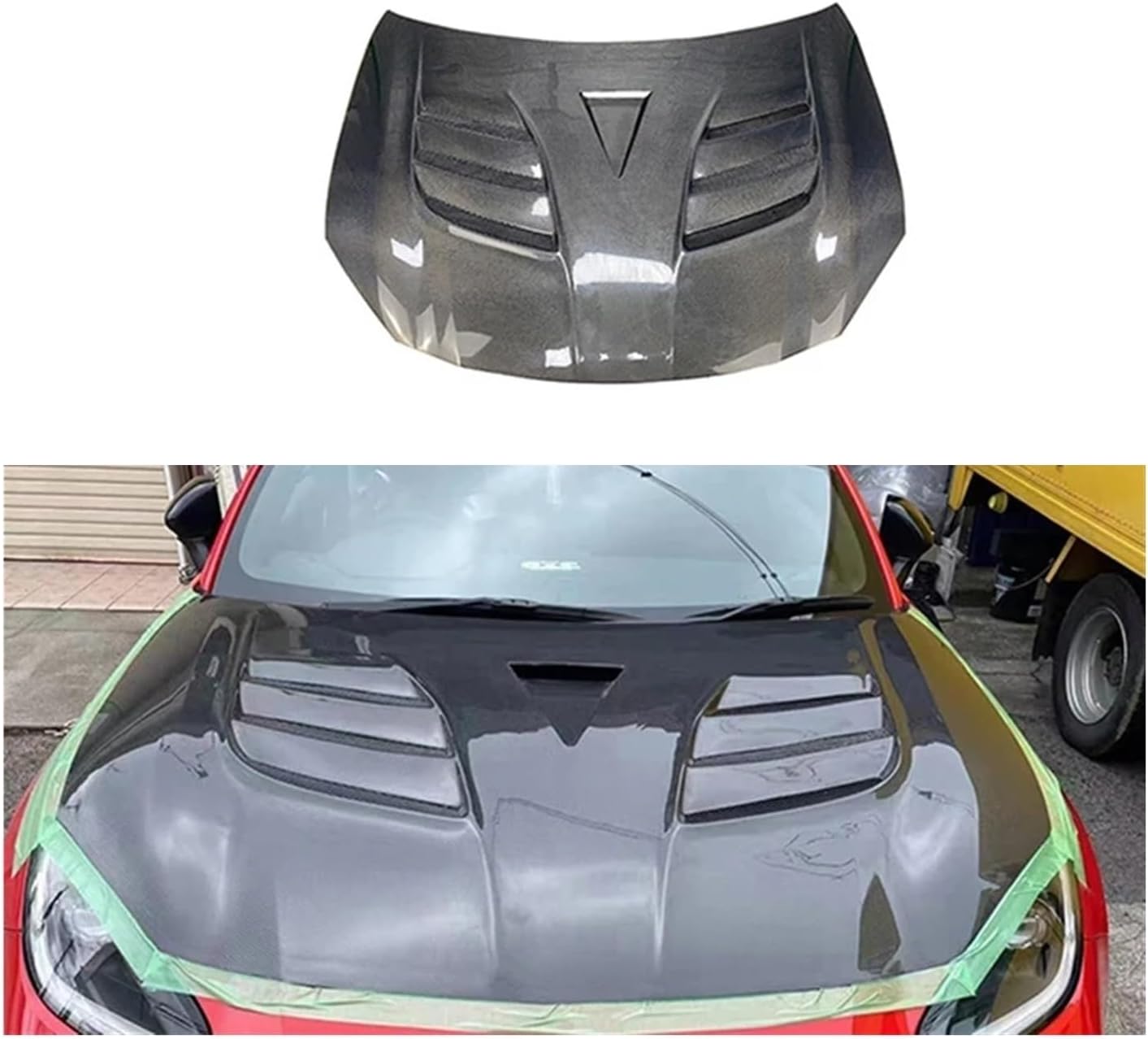 おさる GR86 BRZ GTエアロボンネットT-1 おさる GR86 BRZ GTエアロ