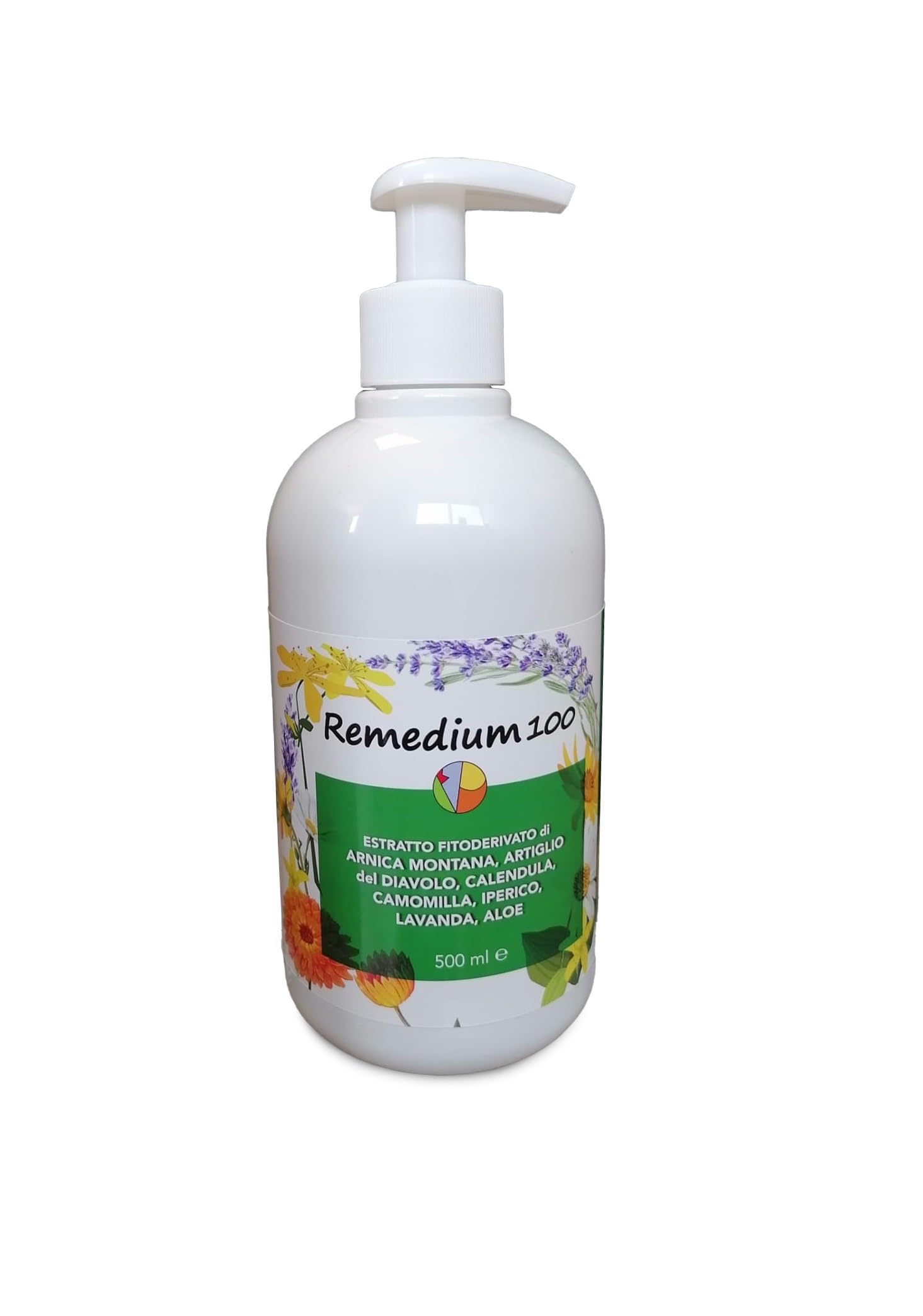 Estratto Fitoderivato, Gel Extra Forte, Made In Italy, Massaggio A Muscoli E Articolazioni, Origine Naturale, Antidolorifico, Antitraumatico, Defaticante E Rilassante - Remedium 100 - Flacone 500 Ml-image