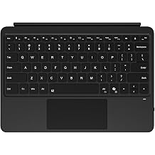 Magnetic Bluetooth Keyboard Cover for Surface Pro 12" 1st 12 inch Laptop Released in 2025 with Backlit Black