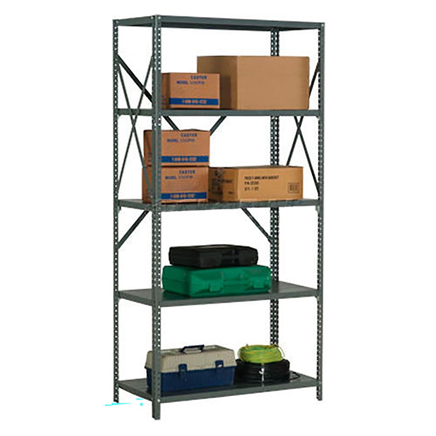5 Shelf by Global Industrial – Alloy Steel, Grey, Model 562159A