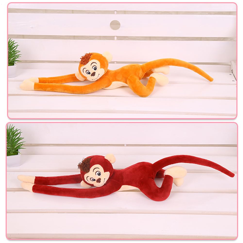 URFEDA Jouet en Peluche Singe Poupée Suspendu Coton Long Bras Singe Animal Poupée Suspendre Peluche Jouet Doux Singe en Peluche Embrasse à Rideaux URFEDA Jouet en Peluche Singe Poupée Suspendu Coton Long Bras Singe Animal Poupée Suspendre Peluche Jouet Doux Singe en Peluche Embrasse à Rideaux