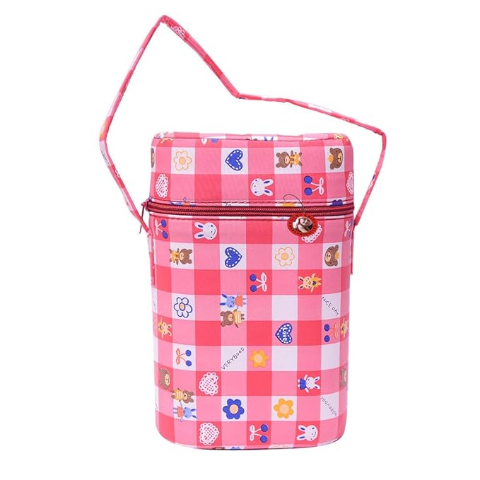 GURU KRIPA BABY PRODUCTS Presents Portable Infant Feeding Milk Food Bottle Thermal Warmer Bag Storage Holder Only for Slim Shape Bottle