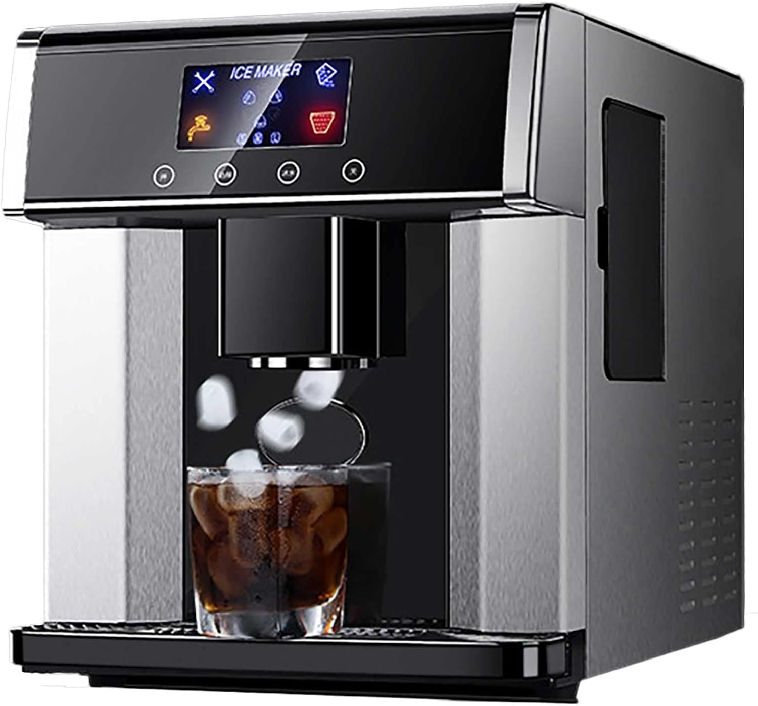 Loeacky 2 in 1 Countertop Ice Maker Water Dispenser