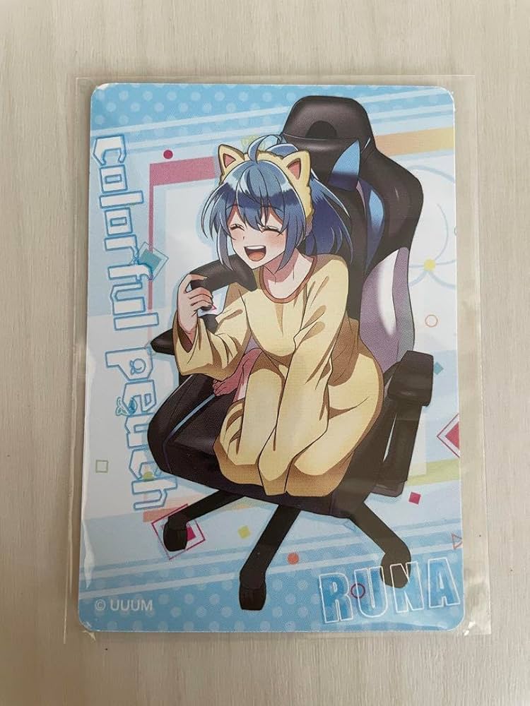 Amazon.co.jp: カラフルピーチ からぴち るな トレカ カード