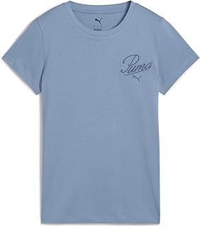 PUMA Ess Script Tee Magliette Unisex - Adulto (Pacco da 1)