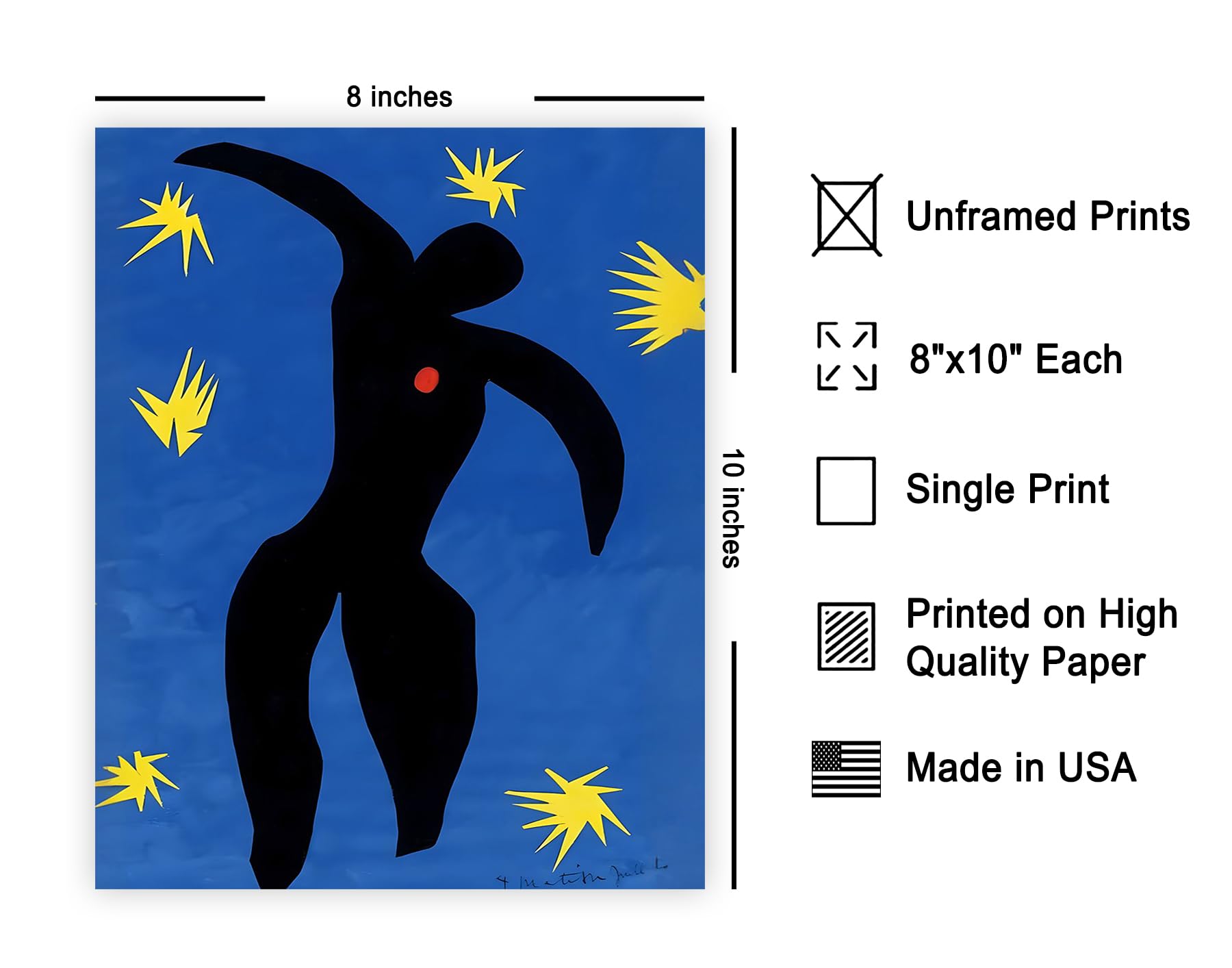 Amazon.com: Poster Master Vintage Henri Matisse Poster - Retro