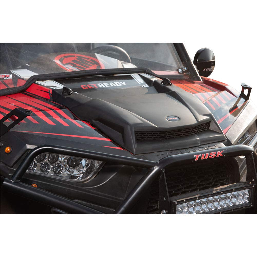 Amazon.com: TUSK UTV Hood Black for Polaris RZR XP 1000 2014-2018