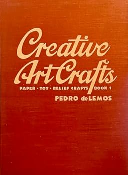 Hardcover CREATIVE ART CRAFTS, BOOK ONE Paper Craft, Toy Craft, Relief Craft Book