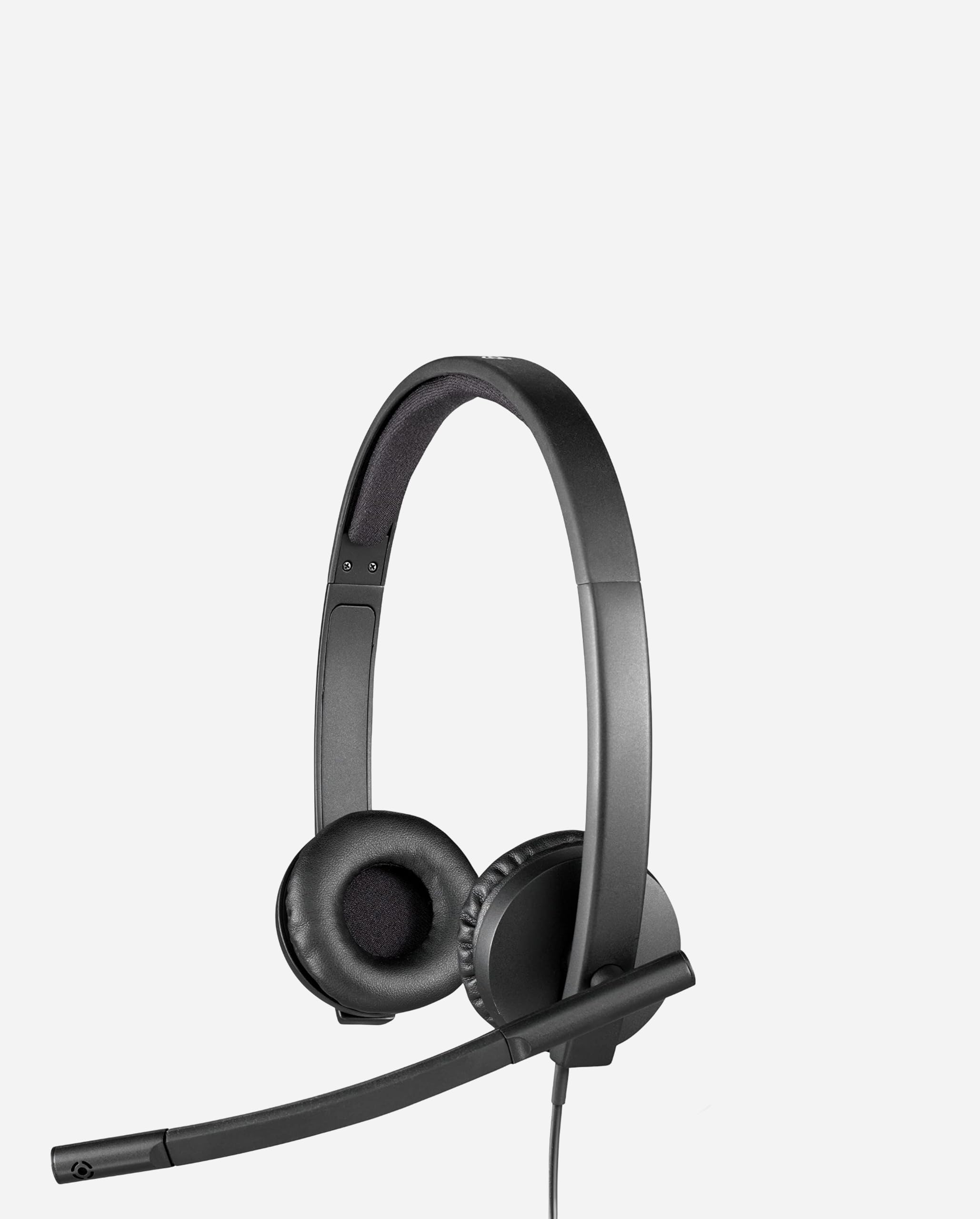 Logitech H570e Stereo Headphones with Noise Cancelling Microphone - Black — Amazon image 5
