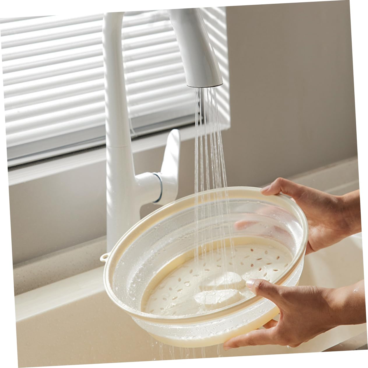 SECFOU Copertura Antischizzi per Microonde in Pp Riutilizzabile 4 Pezzi Facile Stoccaggio per Cucina, Protezione Alimenti Resistente al Calore Colore Casuale