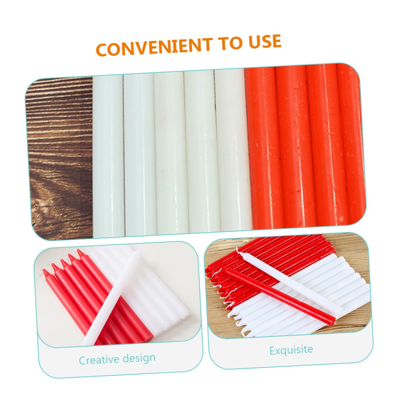 PRETYZOOM 10pcs Emergency Candles Outdoor Dinner Candles for Camping Home Use Romantic for Parties Ceremonies Blackouts