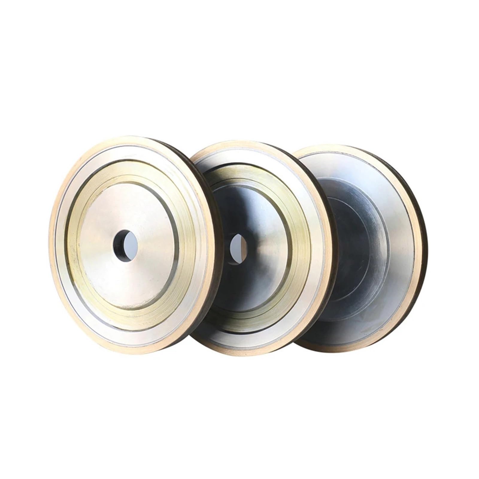 Meules diamantées de 150 mm de diamètre, épaisseur de verre 4 mm, 1 pièce