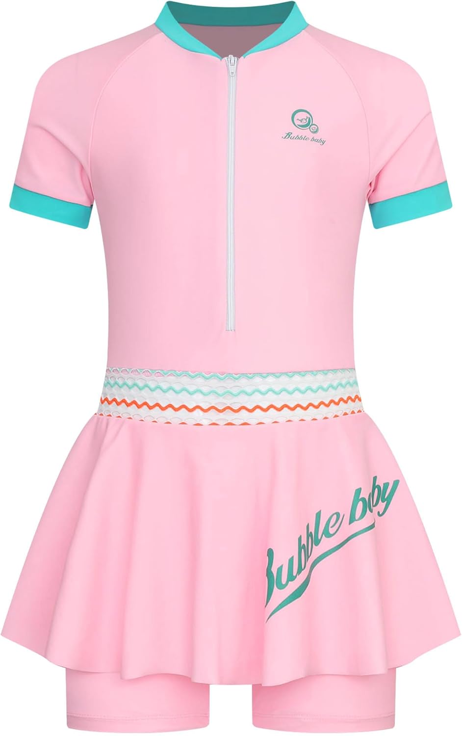 Maillot Bain Enfant Combinaison Natation Enfant UPF 50+ Cygne - Avec Bonnet De Bain Roche Posay