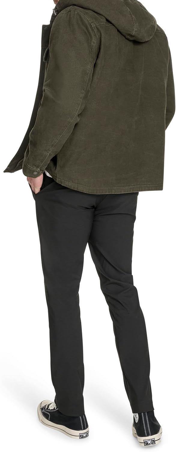 Levi's Men's Cotton Canvas Hooded Jacket - Image 3