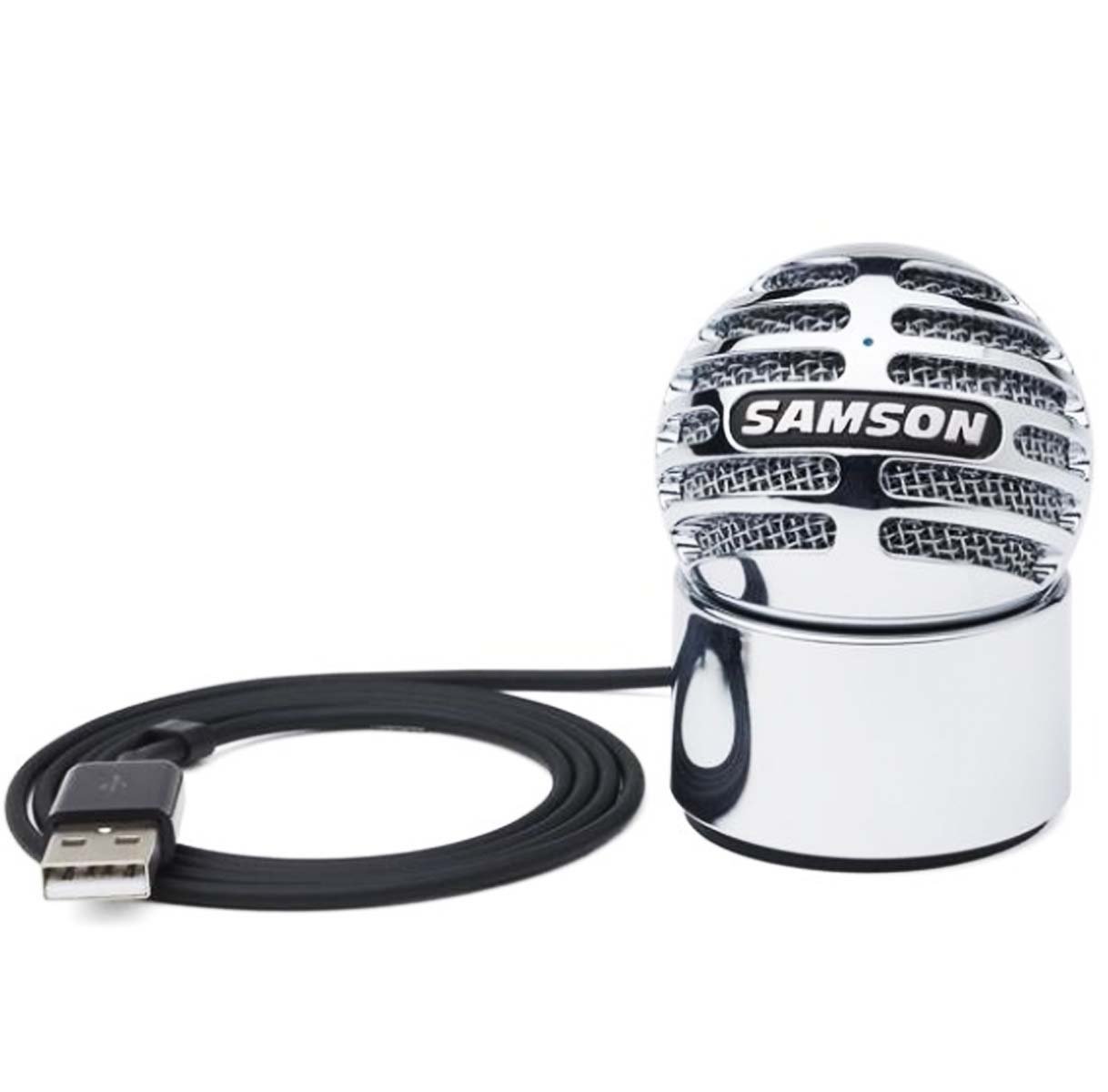 Samson METEORITE - Micrófono de condensador USB - Micrófono Meteorito USB de condensador