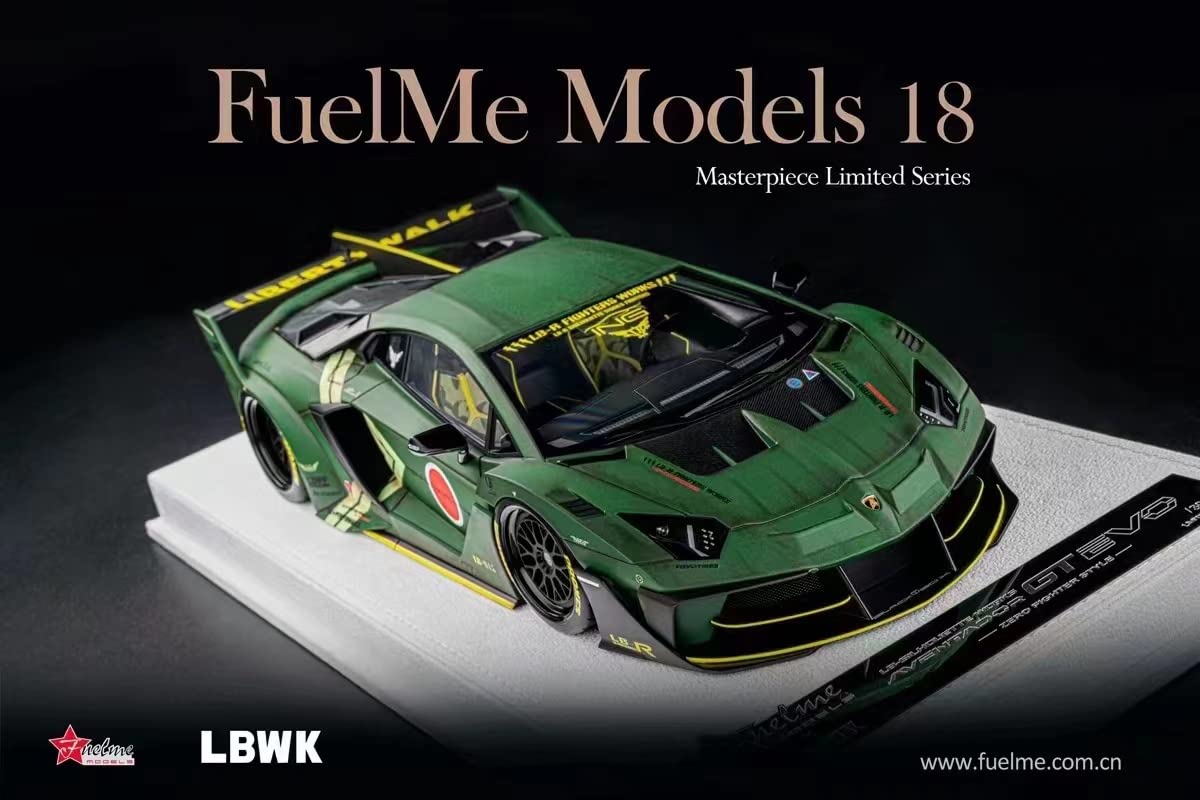 Amazon.co.jp: Fuelm 1:18 Lamborghini Aventador GT EVO LBWK : おもちゃ
