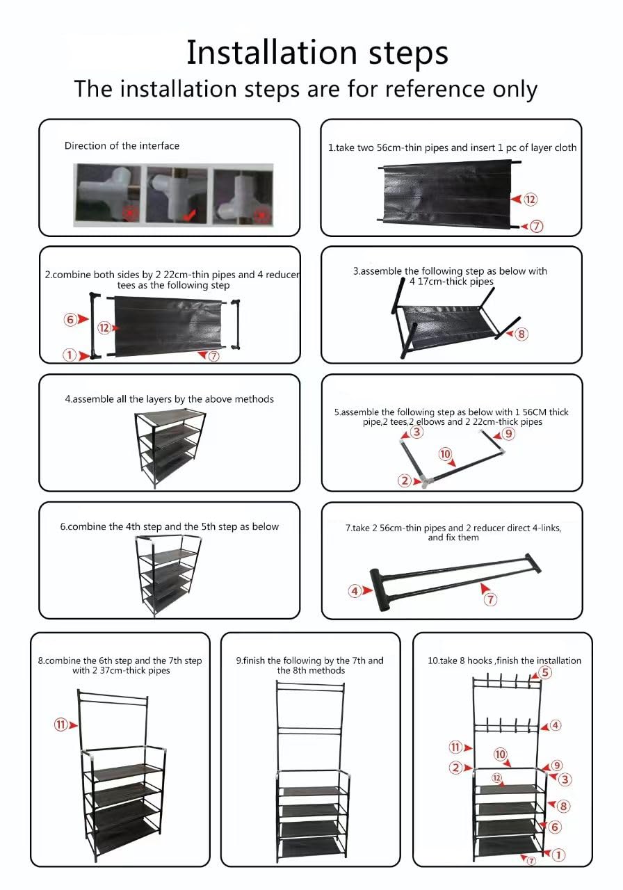 Appendiabiti da terra in metallo con scarpiera e 5 ganci, Appendi porta cappotti 170,5x40x90cm, Marrone Appendiabiti da terra in metallo con scarpiera e 5 ganci, Appendi porta cappotti 170,5x40x90cm, Marrone
