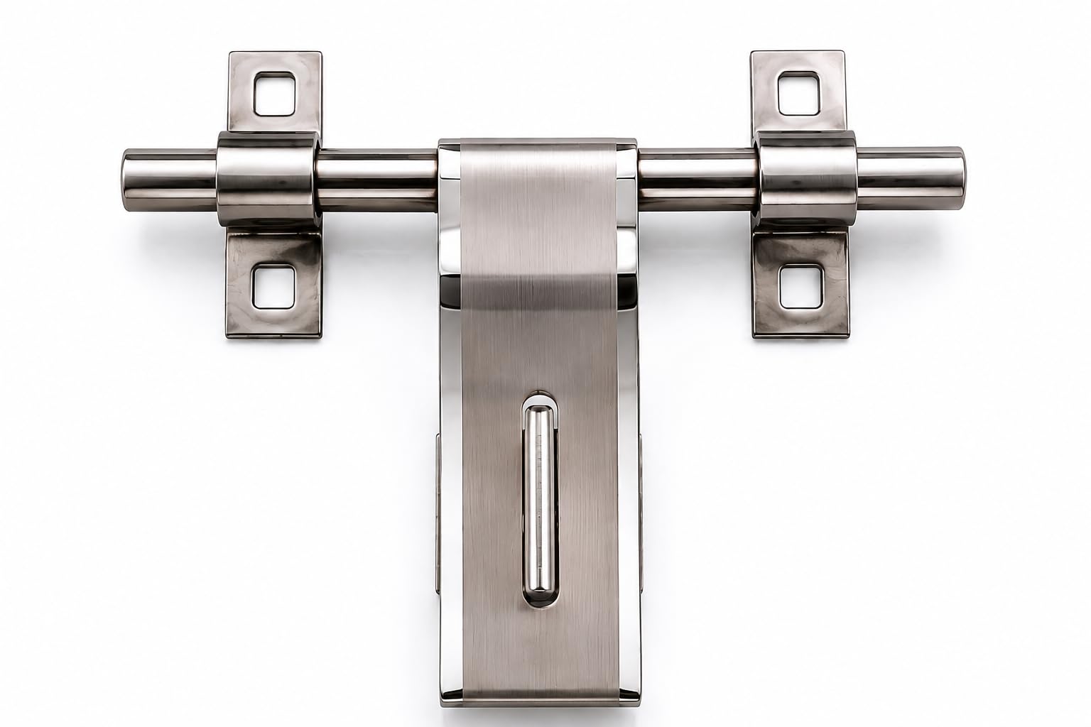 Stainless Steel Aldrop Door Latch, Heavy Duty Bolt Lock, Brushed Satin Finish, for Main Gate, Double Door, and Wooden Door (1, Gray)-image-31