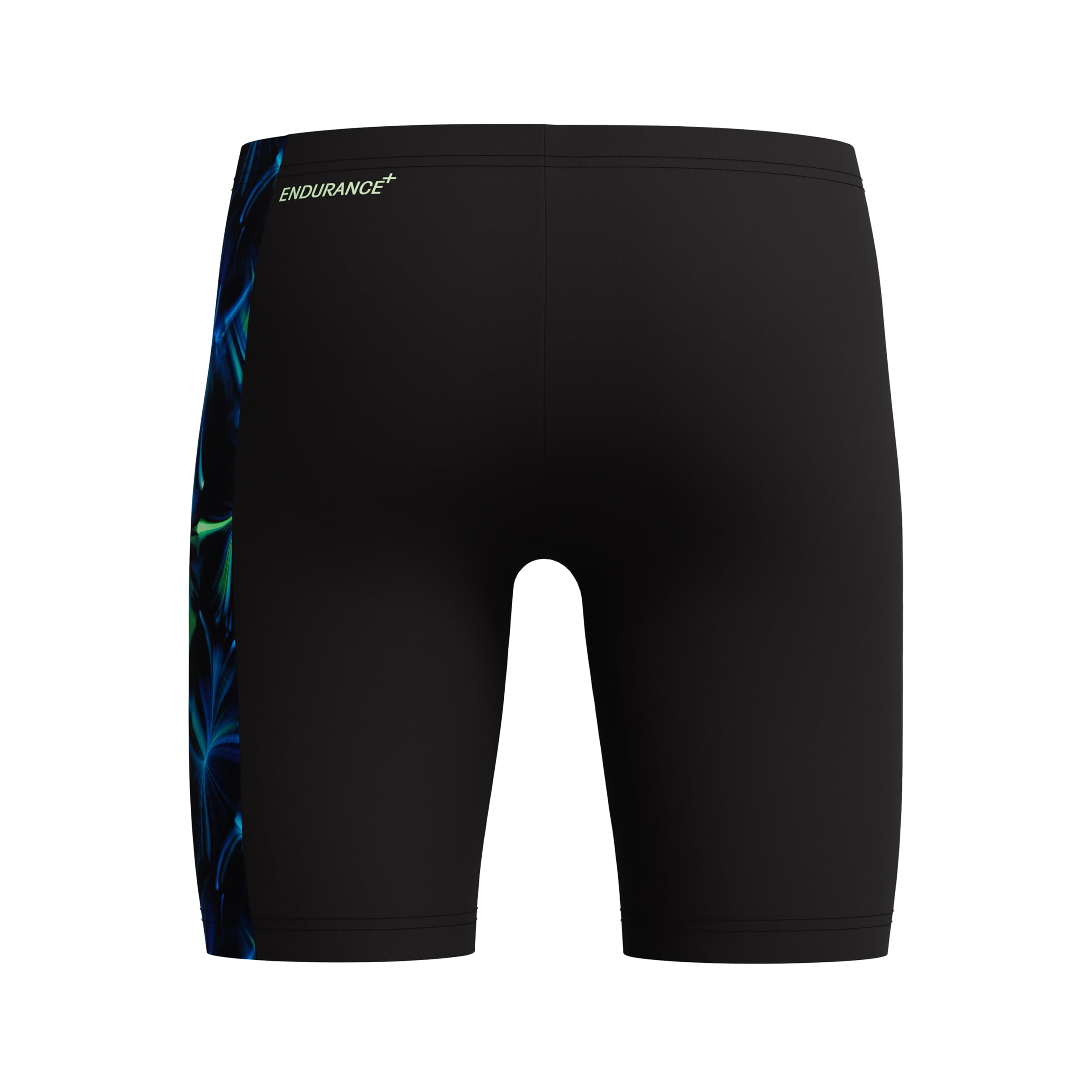 Speedo Jammer Badehose für Jungen, bedruckt, Anthrazit/Hellklee