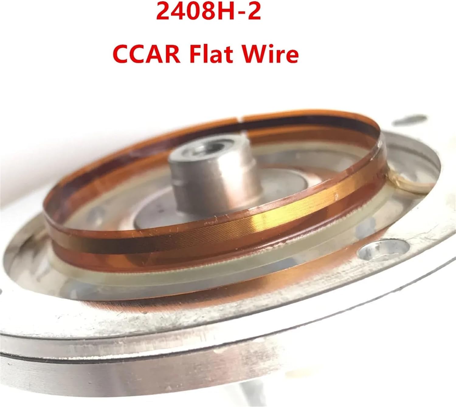 2pcs Pure Aluminum Wire Replacement Diaphragm fit for 2408H-2 for 710, 712, 715, 725, 735 Series(2408H-2 CCAW 16ohm)