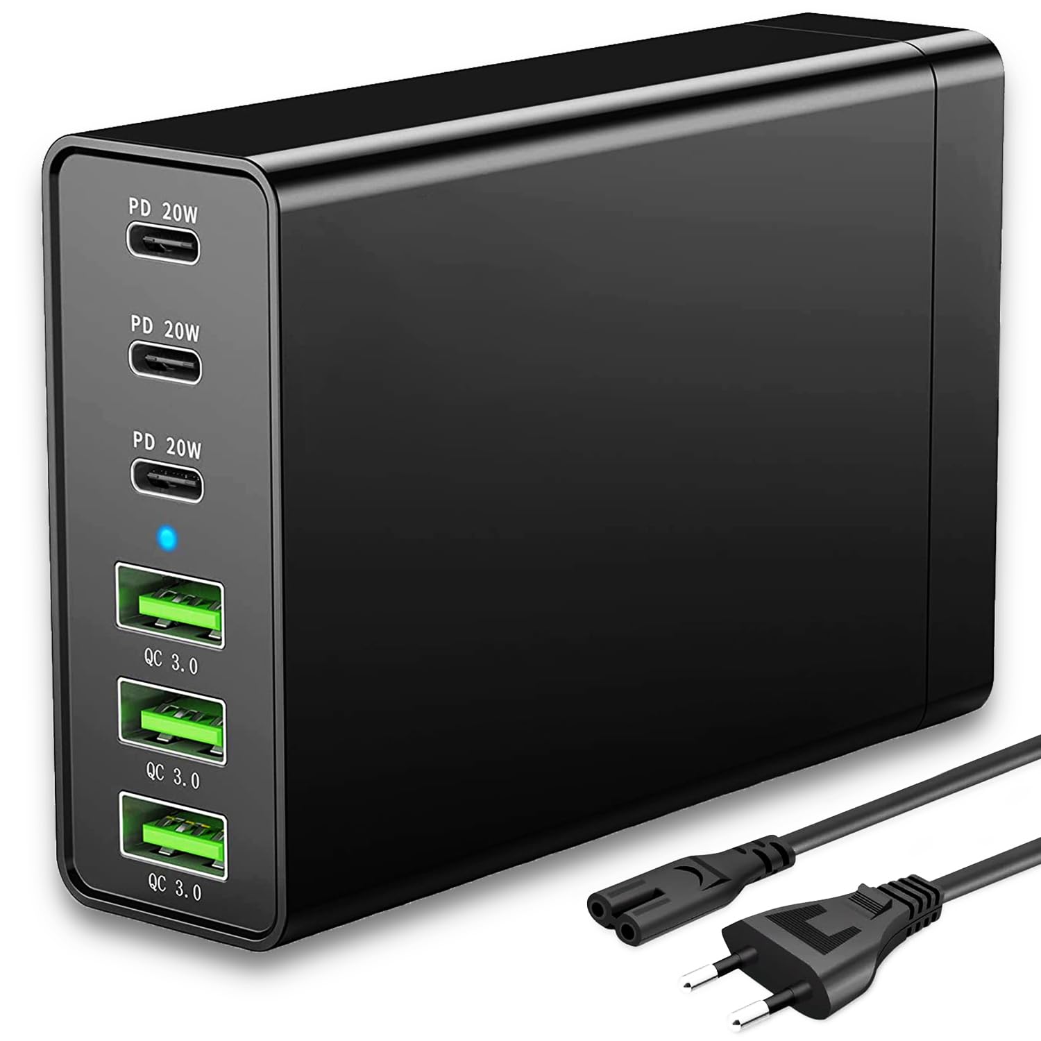 nongxiang Caricatore USB C · GaN 6 porte
