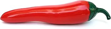 Chili Pepper Shaped Butane Lighter - Collectible Refillable Novelty Lighter NO Butane Included