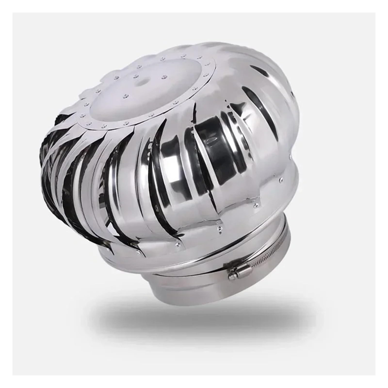 cappuccio per camino, Comignolo rotante in acciaio inox for ventilazione canna fumaria e scarico fumi di varie dimensioni(Diameter150 Mm)