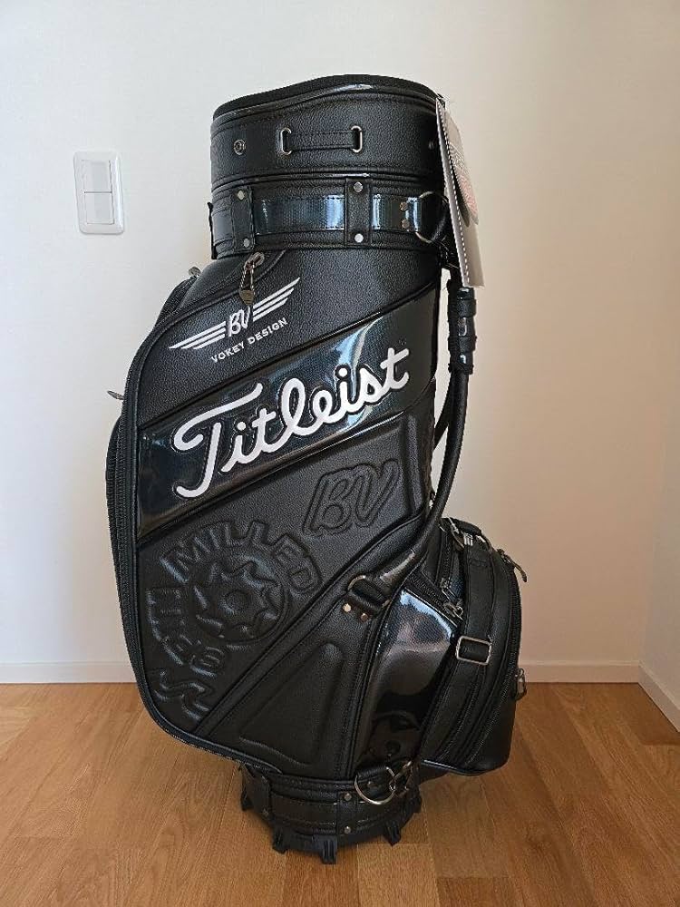 Amazon | 2024 タイトリスト ボーケイデザイン キャディバッグ 黒